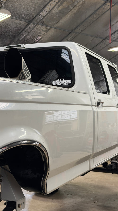 OBS MF Decal (White)