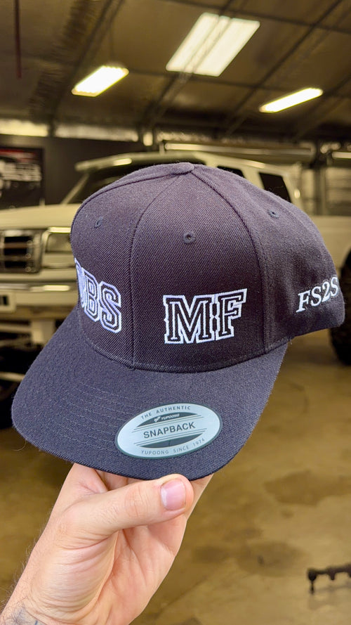 OBS MF Snapback (White Letters)