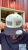 OBS MF Snapback (Black Letters)