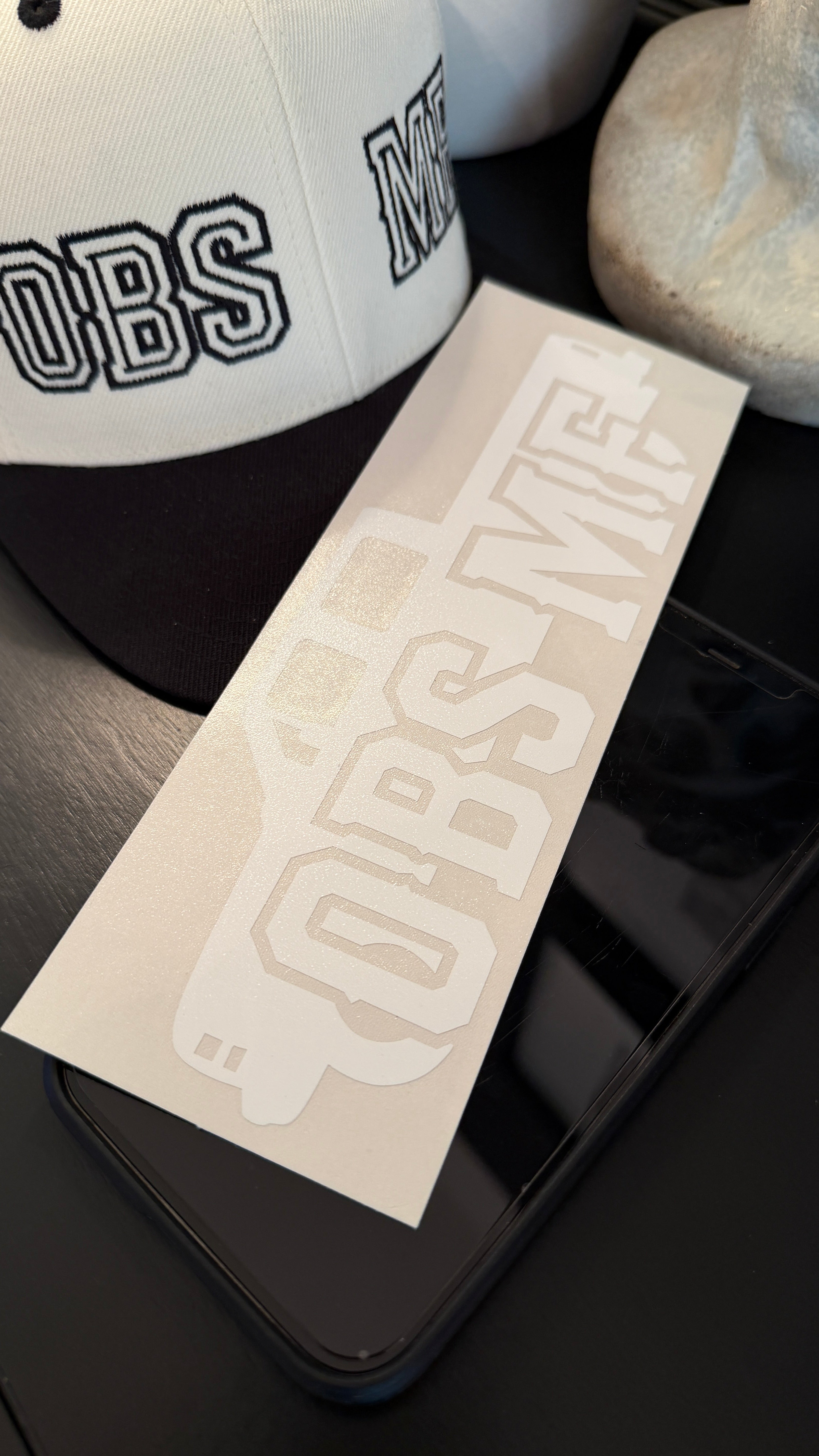 OBS MF Decal (White)